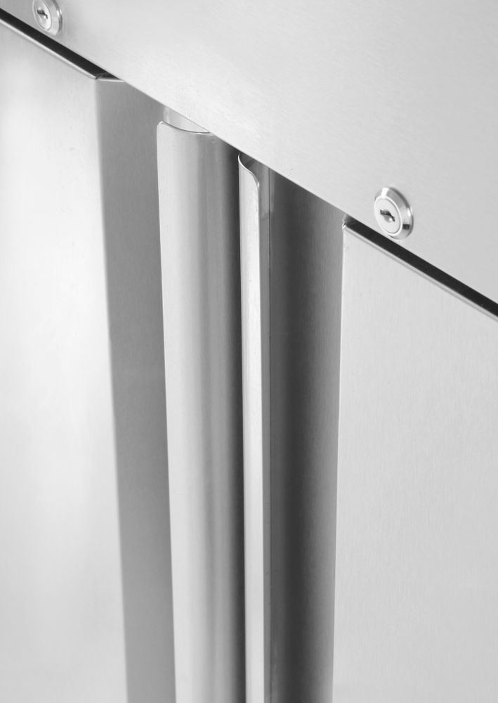 Vriezer met 2 deuren 900L