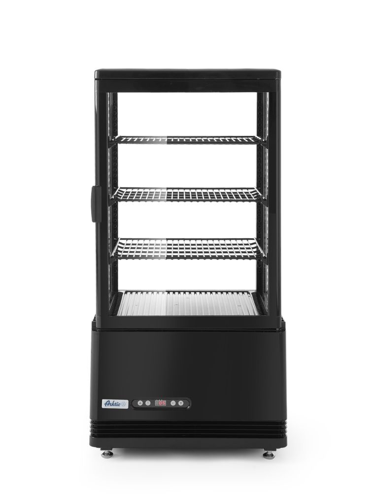 Refrigerated display cabinet, 68 l, Arktic, Black, 230V/170W, 452x406x(H)891mm