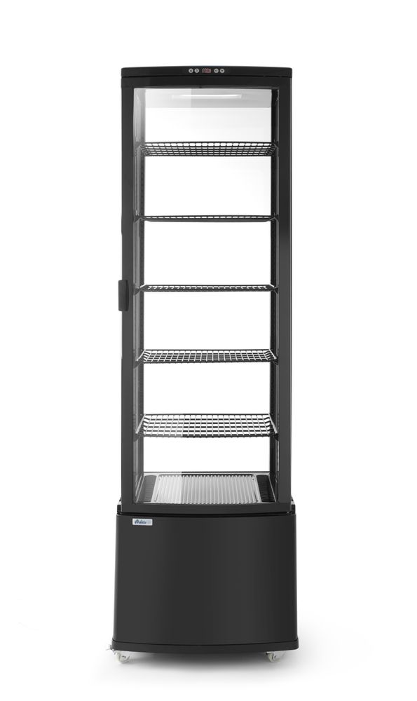 Охлаждаемый шкаф для дисплеев, 270 л, Arktic, Чёрный, черный, 230V/290W, 556x526x(H)1913mm