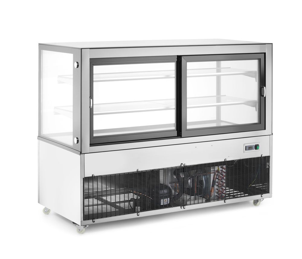 Koelvitrine met 2 schappen