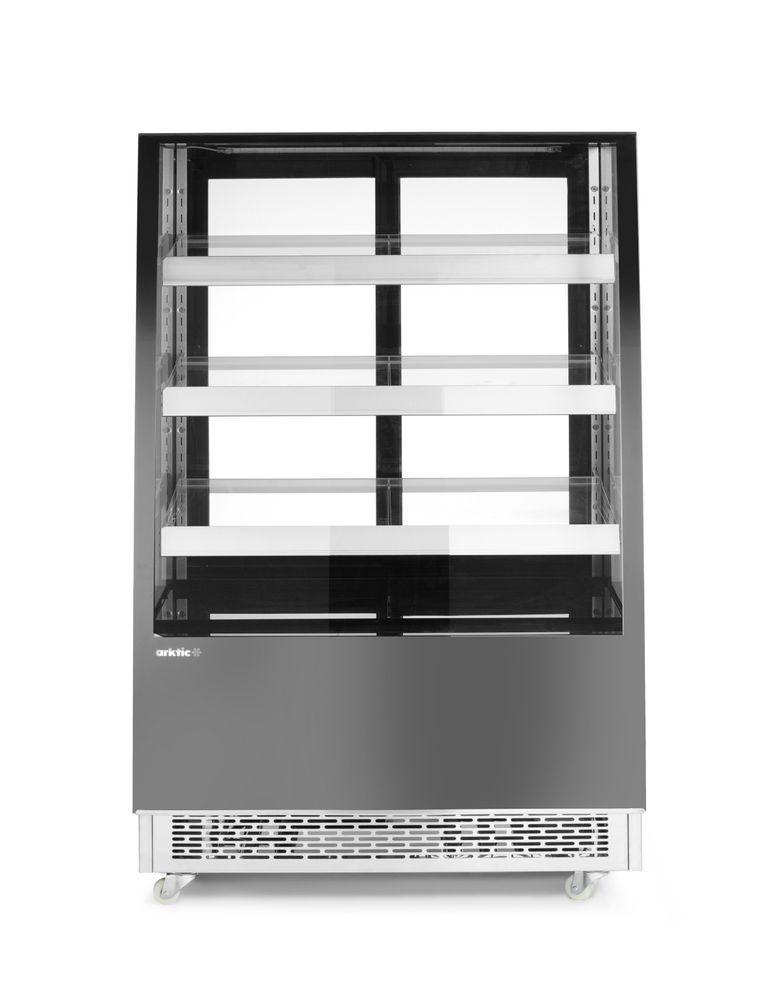 Koelvitrine met 3 schuine schappen