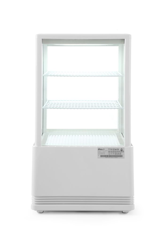 Chlazená skříň displeje, 58 l, Arktic, Bílá, 230V/170W, 452x406x(H)816mm