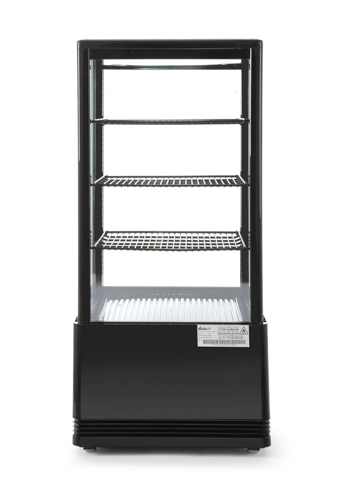 Refrigerated display cabinet, 78 l, Arktic, black, 230V/170W, 452x406x(H)966mm