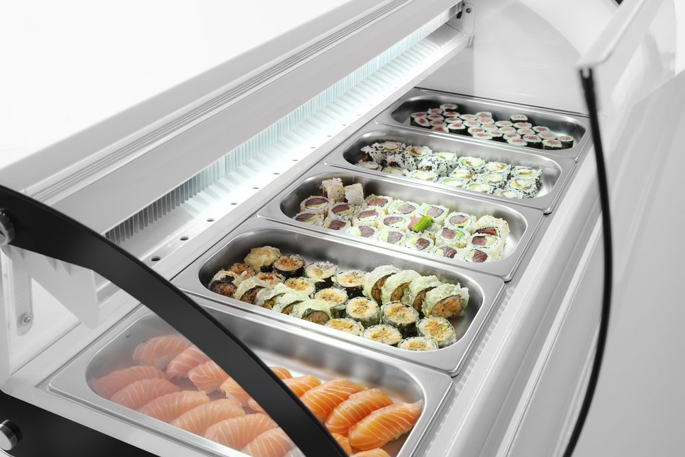 Külmlett sushi jaoks 5x GN 1/3, Arktic, 230V/160W, 1307x450x(H)330mm