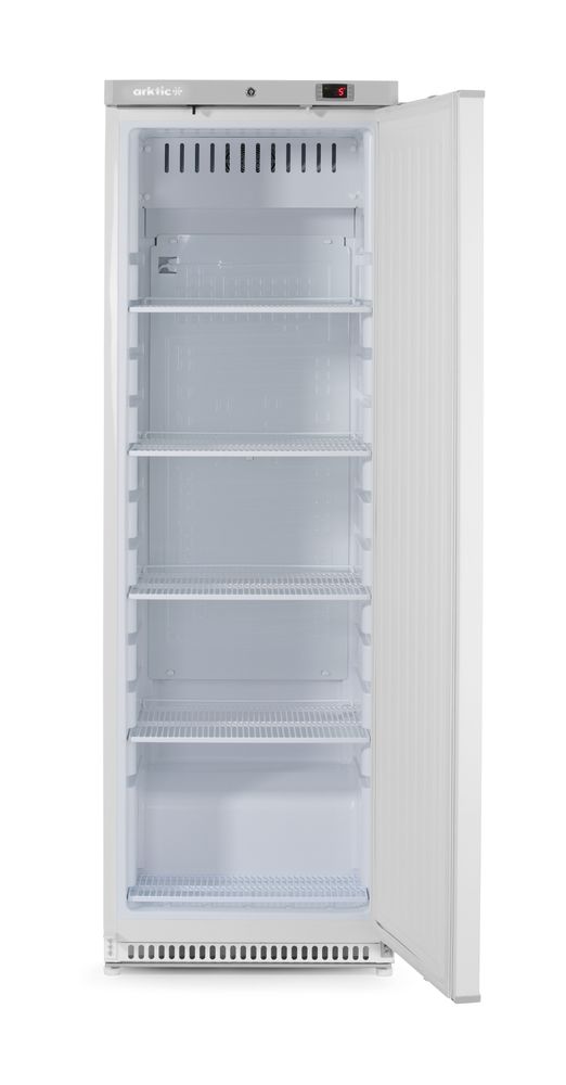 Koelkast in wit gelakte stalen behuizing