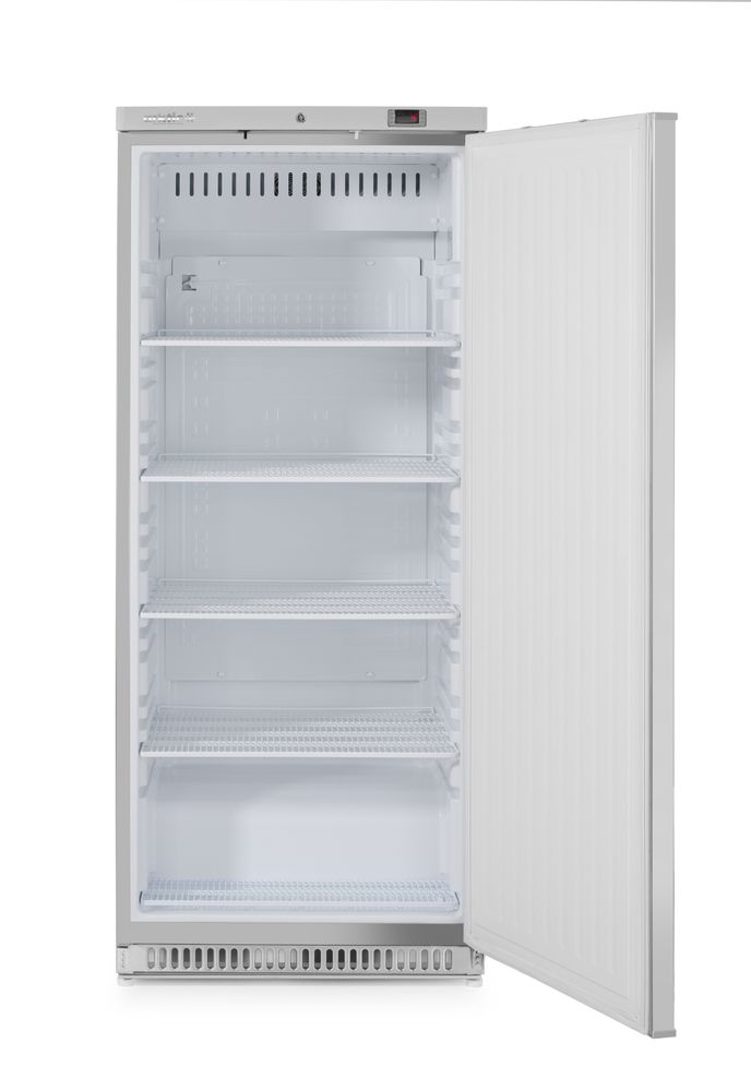 Budget Line koelkast in een behuizing van roestvast staal