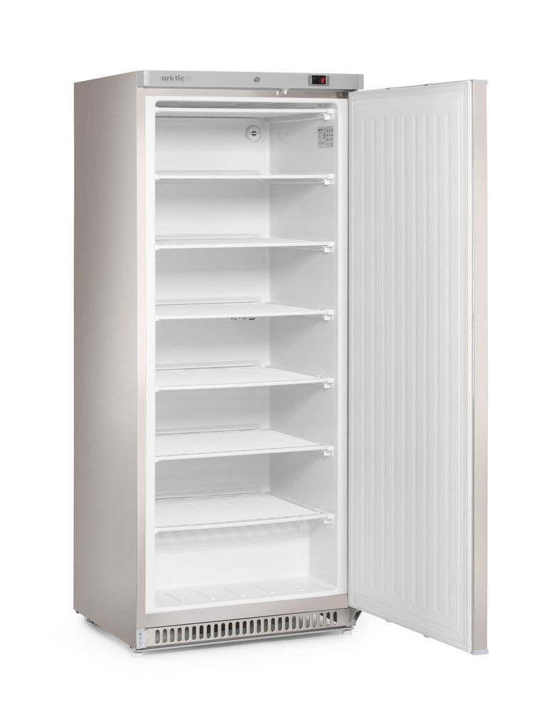 Budget Line vrieskast in een roestvast stalen behuizing