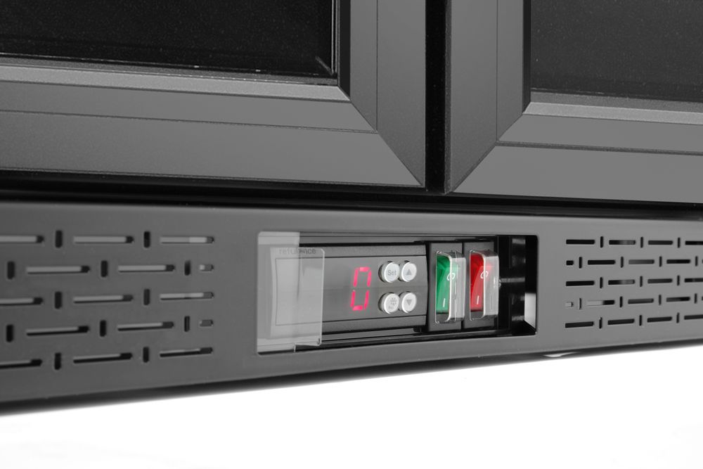 Backbar koelkast met dubbele deur