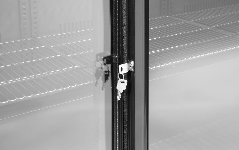 Backbar koelkast met 3 schuifdeuren