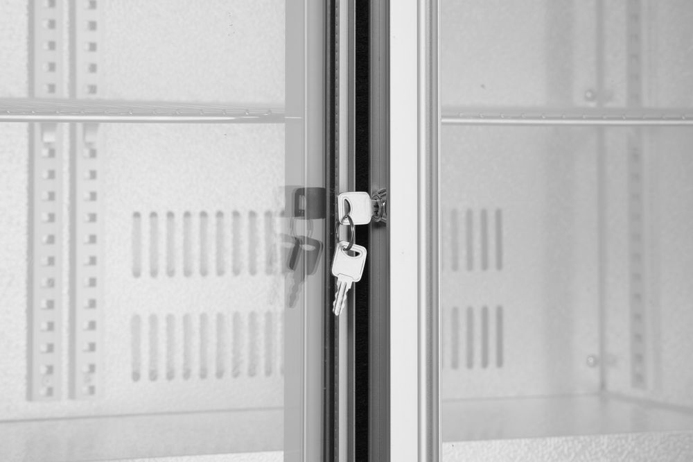 Backbar koelkast met 2 schuifdeuren