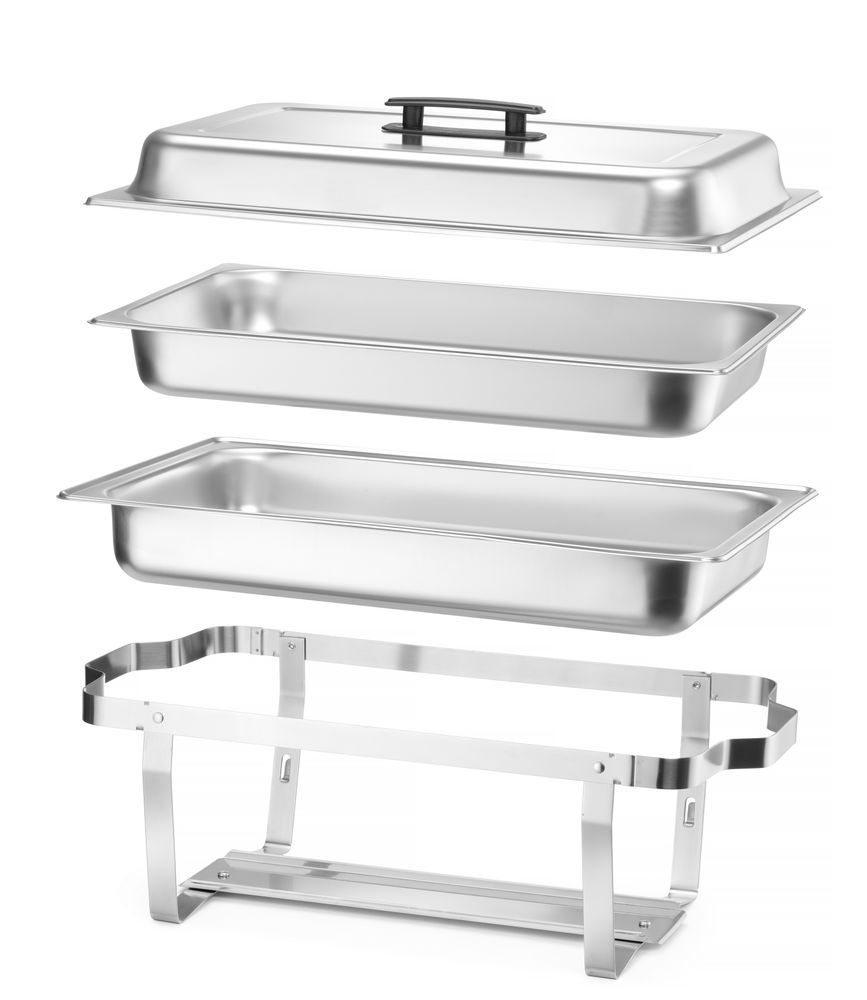 Chafing dish – lot de 4, HENDI, GN 1/1, 575x352x(H)296mm