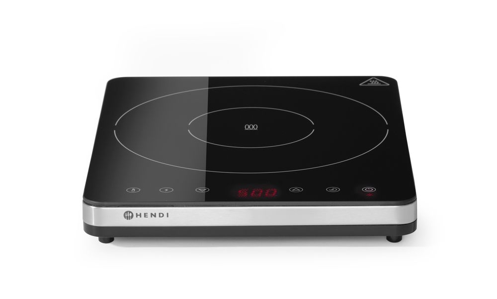 Induction cooker model 2000, HENDI, Kitchen Line, 230V/2000W, 296x370x(H)46mm