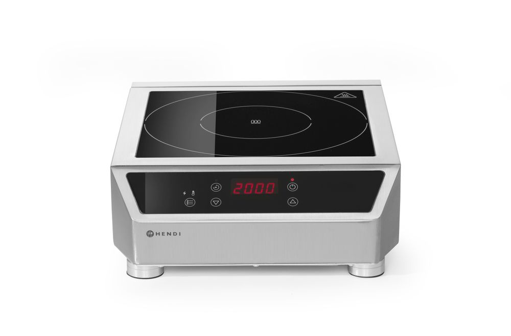 Induction cooker model 3500 D, HENDI, Profi Line, 230V/3500W, 340x440x(H)120mm