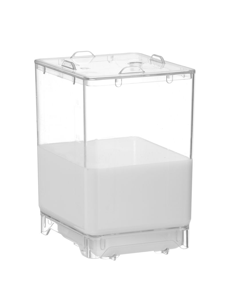 Melkcontainer met deksel