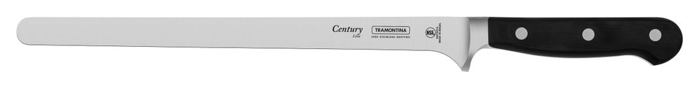 Nůž Century k řezání uzenin, Tramontina, Černá, (L)440mm