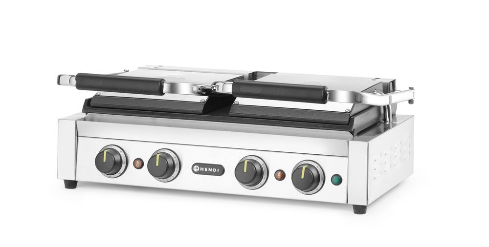 Contactgrill, dubbele grill met timer
