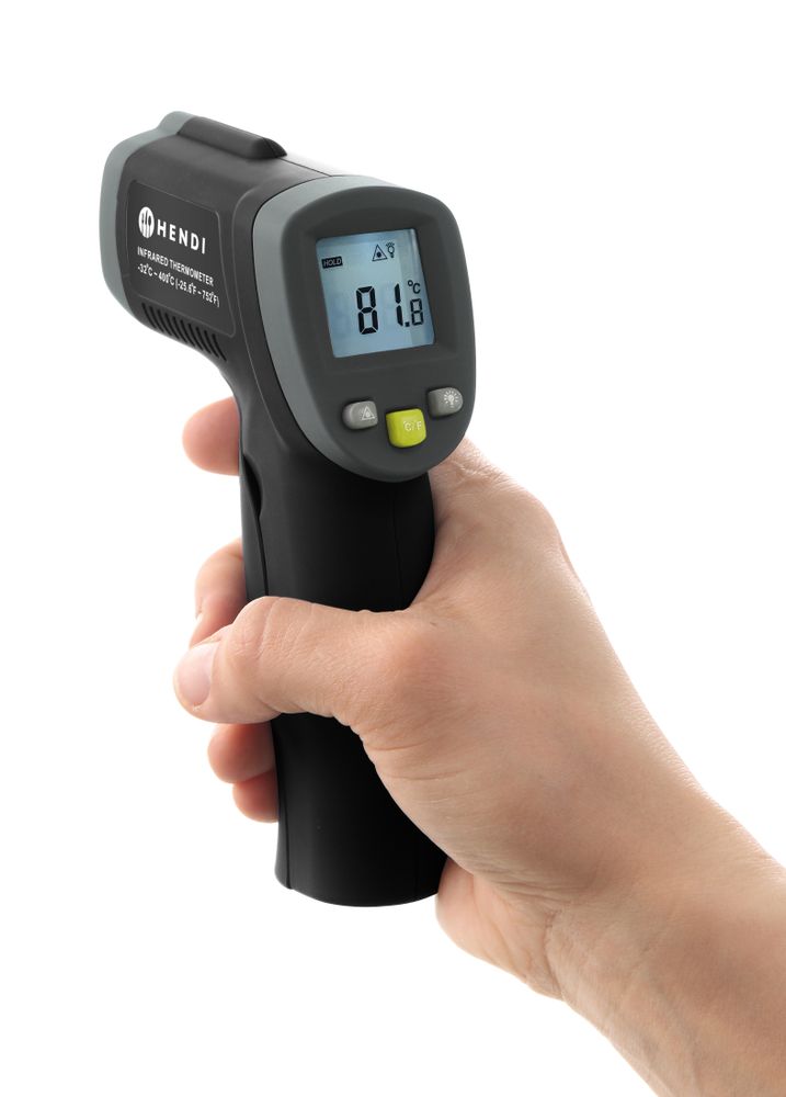 Infrared thermometer, HENDI, 37x70x(H)150mm