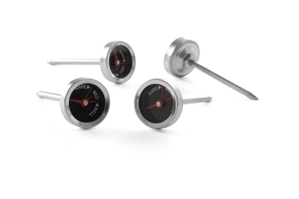 Steakthermometer – set van 4 stuks.