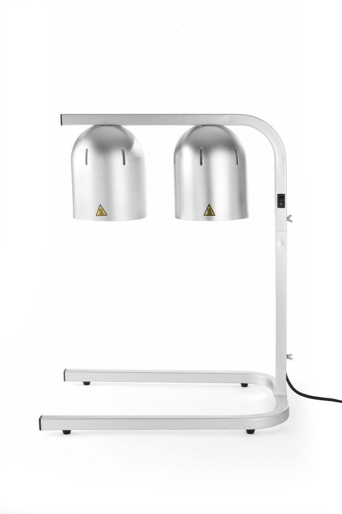 Kaheosaline lamp toidu hoidmiseks soojana, HENDI, 230V/500W, 453x360x(H)790mm