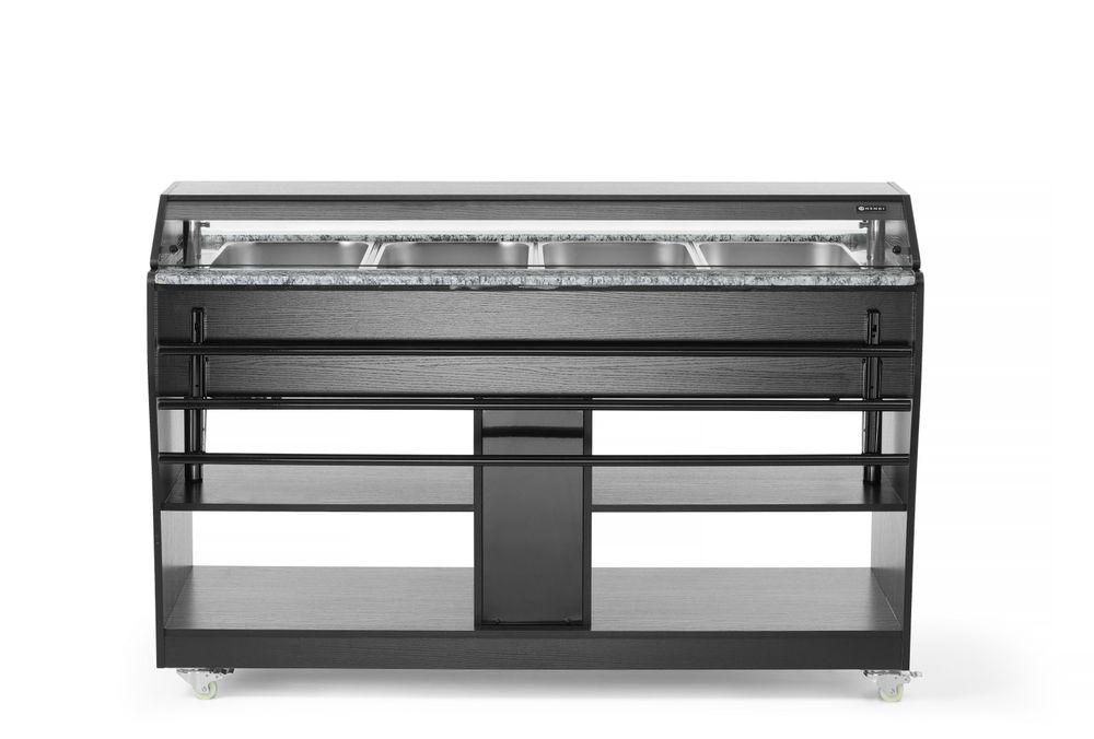 HENDI Buffet-Theke Buffet-Theke beheizt GN 1/1, 1490x765x1370mm