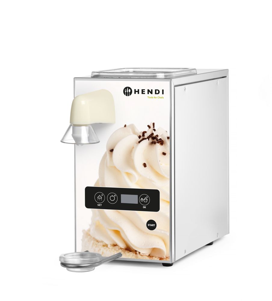 Hendi automatic, electronic whipping cream machine, 2.5 l, HENDI, 230V/500W, 400x230x(H)430mm