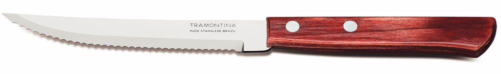 Нож для стейка/пиццы, линия Horeca – набор из 12 шт., Tramontina, красный, 12 pcs., (L)208mm