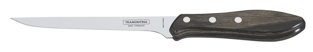 Nůž Churrasco na filetování, Tramontina, Hnědá, (L)150mm