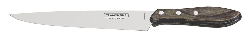 Nůž kuchyňský Churrasco, Tramontina, Hnědá, (L)200mm