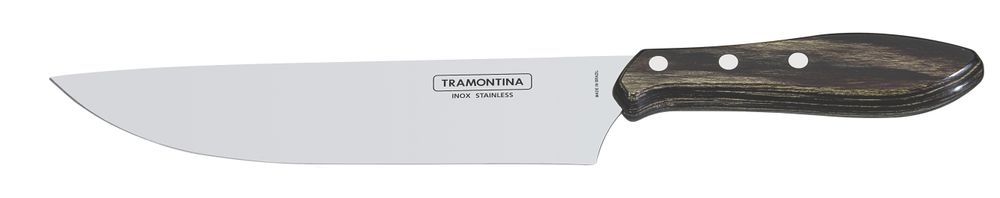 Nůž Churrasco na maso, Tramontina, Hnědá, (L)200mm