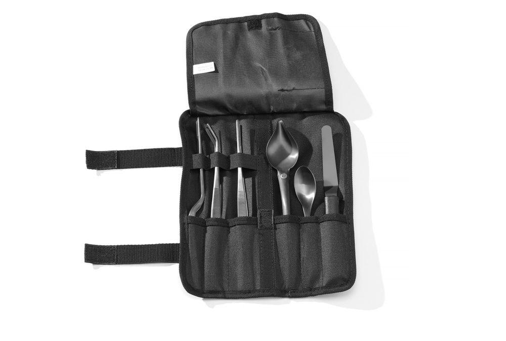 Set de dressage Chef, 6 pièces, noir, HENDI, 255x25x(H)100mm