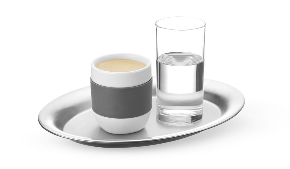 Plateau à café oval, HENDI, 285x220mm