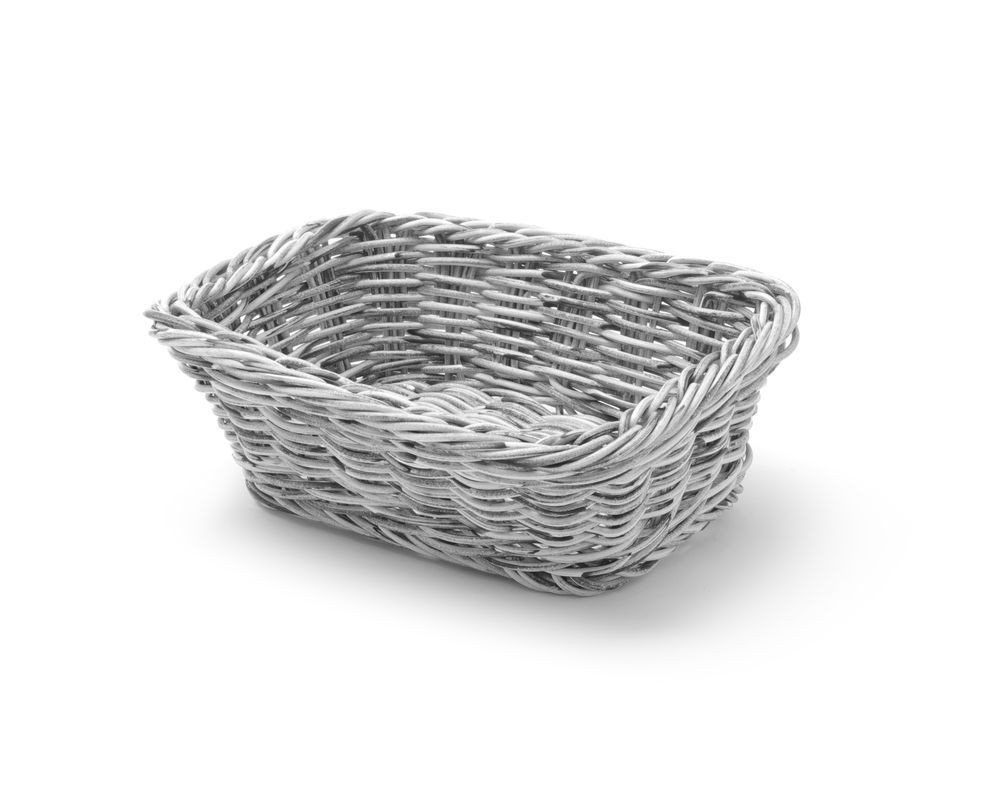Bakery basket, HENDI, Light grey, 190x130x(H)60mm