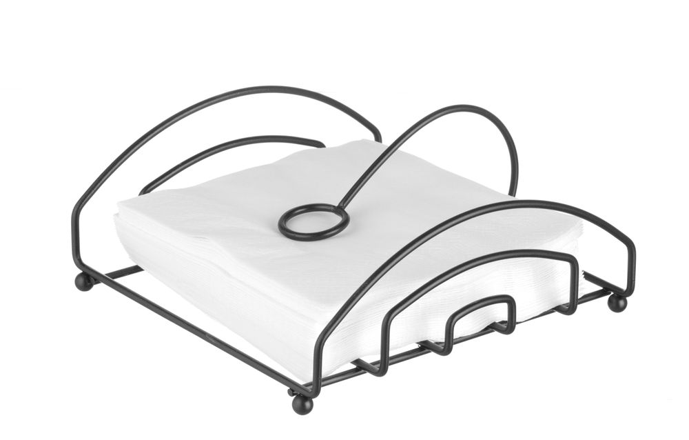 Servettenhouder zwart