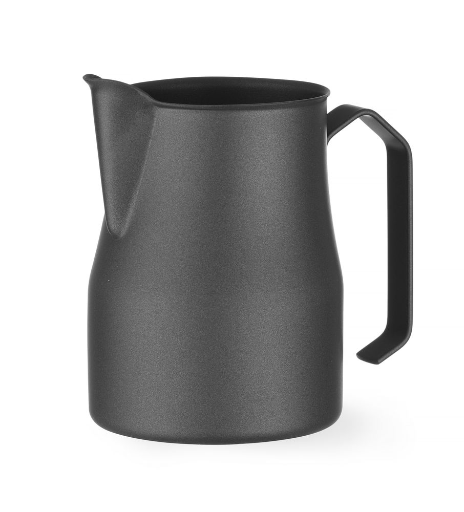 Milk jug – matt black, HENDI, 0,7L, Black, ø84x(H)130mm