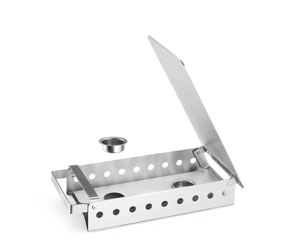 Chauffe-plat 2 brûleurs, HENDI, 330x180x(H)65mm