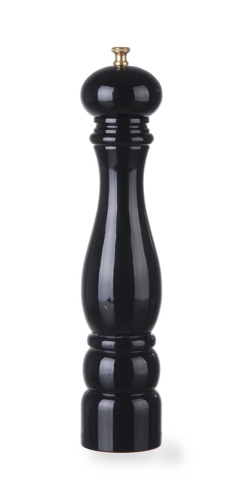 HENDI | Dřevěný mlýnek na pepř, černá, (H)300mm