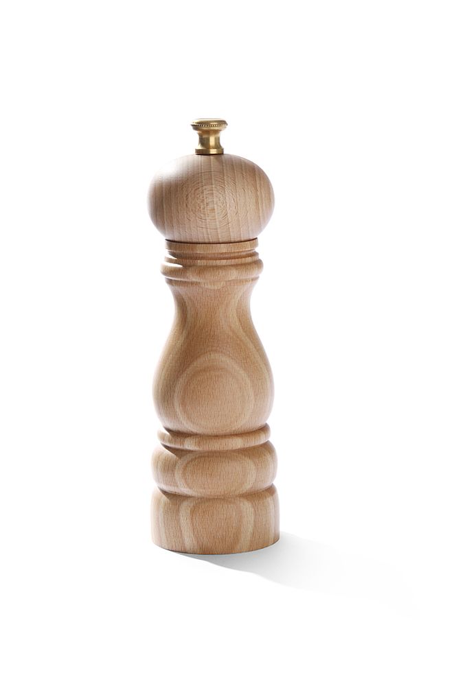 HENDI | Dřevěný mlýnek na sůl, (H)180mm