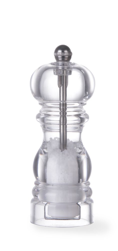 HENDI | Plastový mlýnek na sůl, průhledná, øx(H)140mm