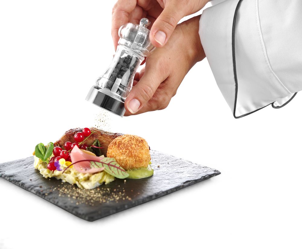 Moulins à poivre - transparent, HENDI, moulin à poivre, Transparent, ⌀63x(H)180mm