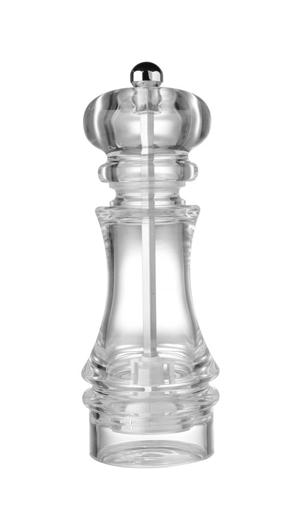 Salt grinder, HENDI, salt grinder, Transparent, ø63x(H)180mm