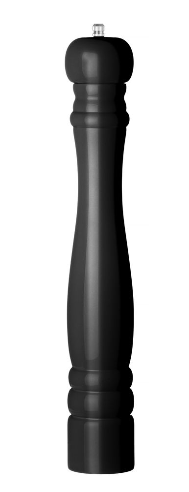 Dřevěný mlýnek na pepř, HENDI, Černá, ø65x(H)415mm
