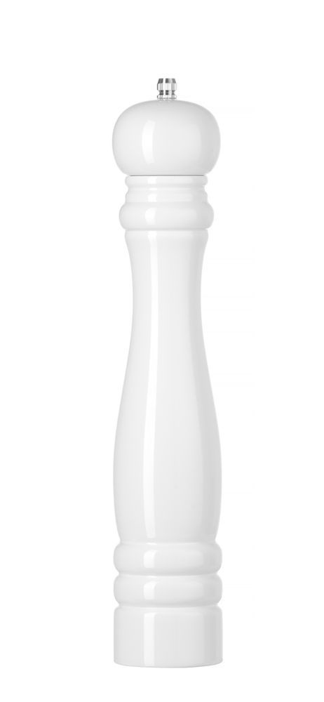 Dřevěný mlýnek na sůl, HENDI, Bílá, ø60x(H)315mm