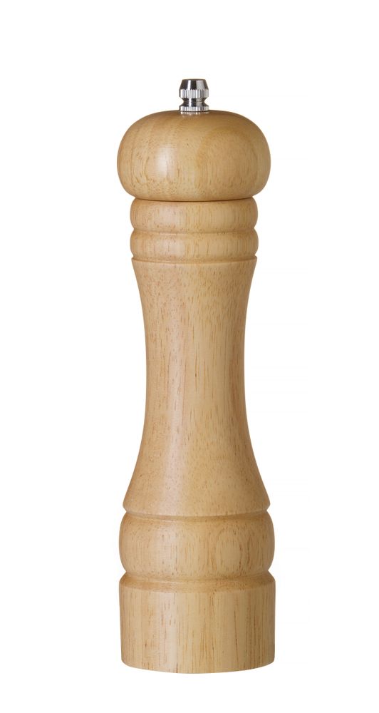Dřevěný mlýnek na pepř, HENDI, Světlé dřevo, ø57x(H)215mm