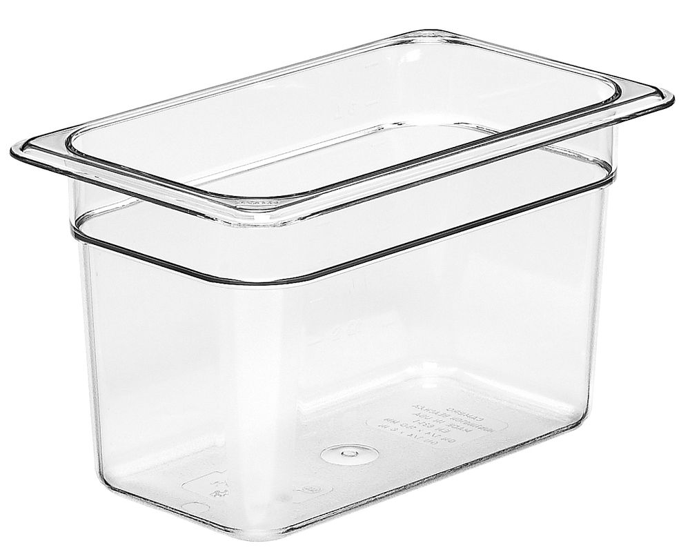 Camwear® GN 1/4 polycarbonate container 3.7 L, H 150 mm