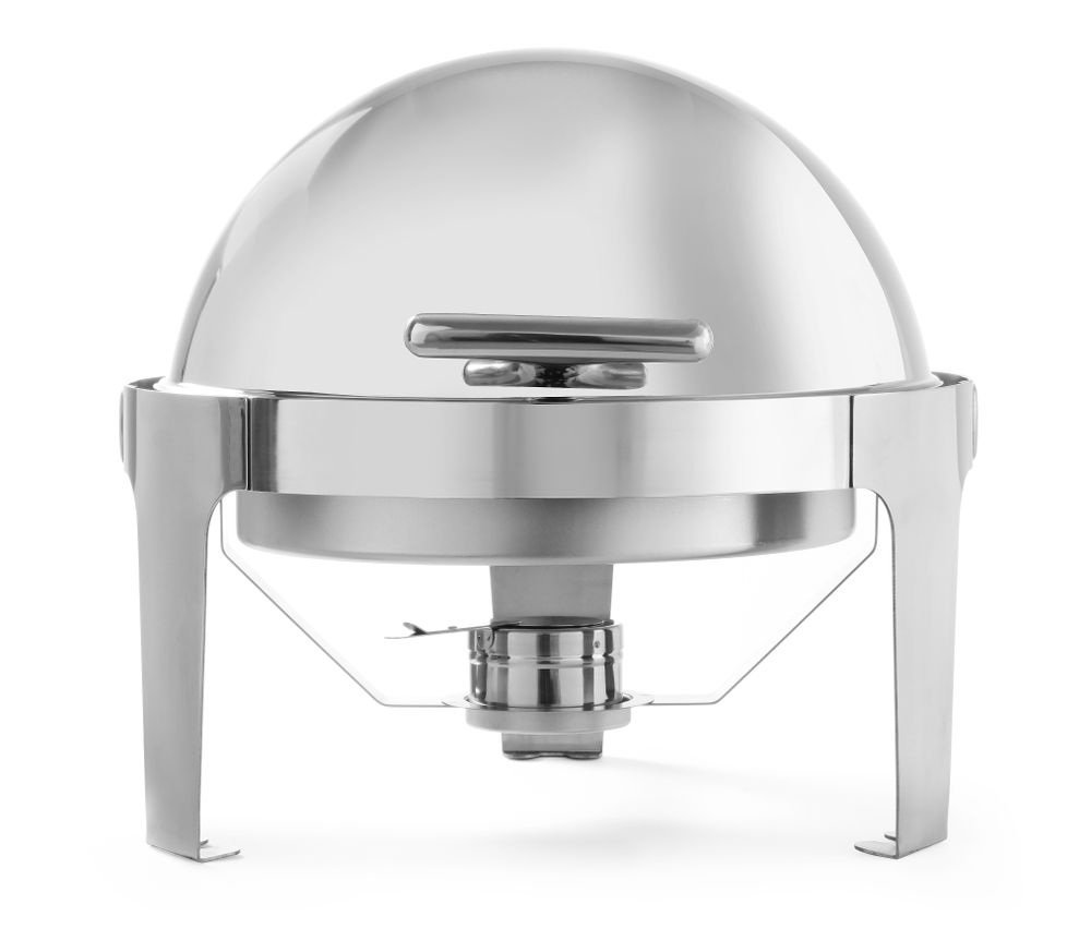 Rolltop-Chafing dish - round, HENDI, 5,6L, 510x540x(H)480mm