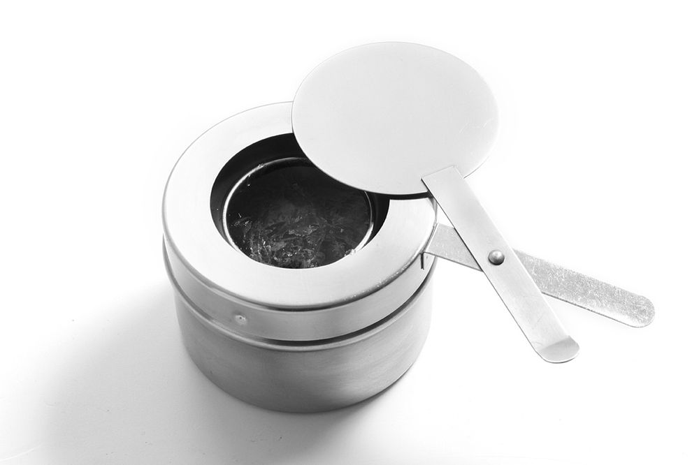 Houder voor chafing dish brandstofblikje – 2 stuks.
