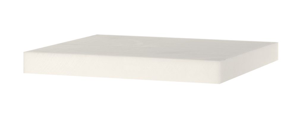 Řeznický blok - polyethylen bez podstavce, HENDI, řeznický špalek, 500x400x(H)50mm
