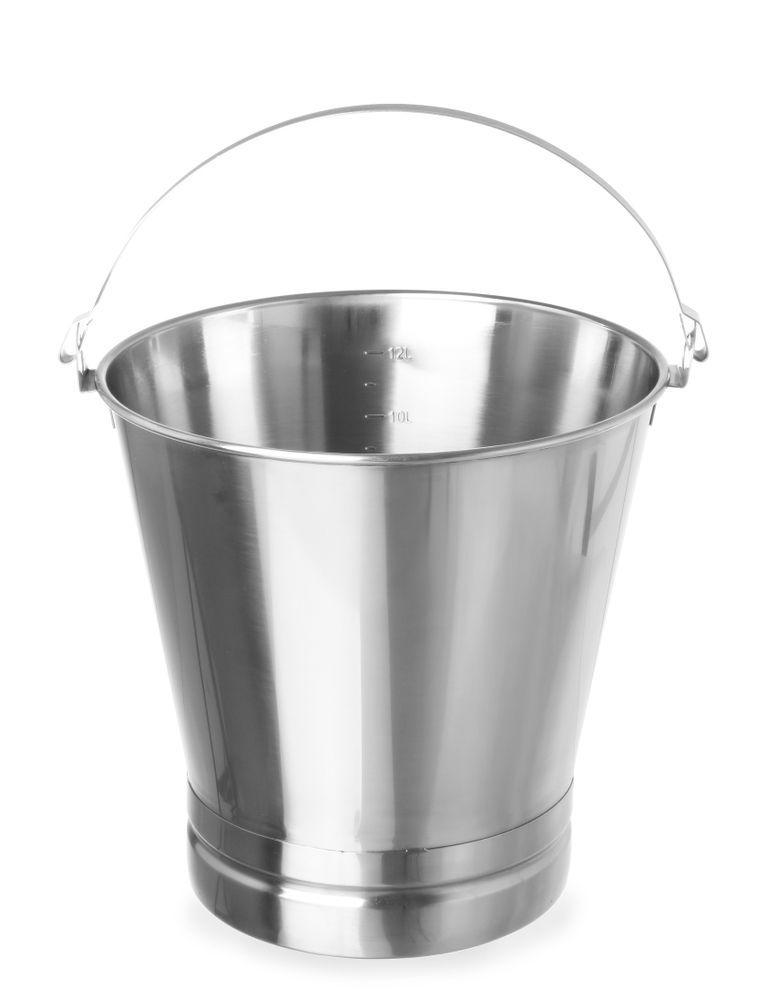 Bucket with reinforced base, HENDI, Profi Line, 12L, ø300x(H)310mm