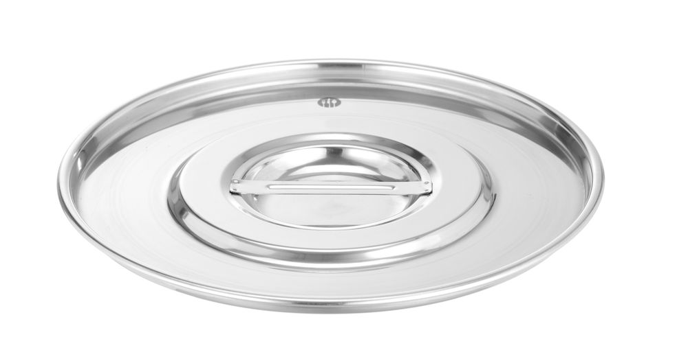 Deksel voor emmer met versterkte voet