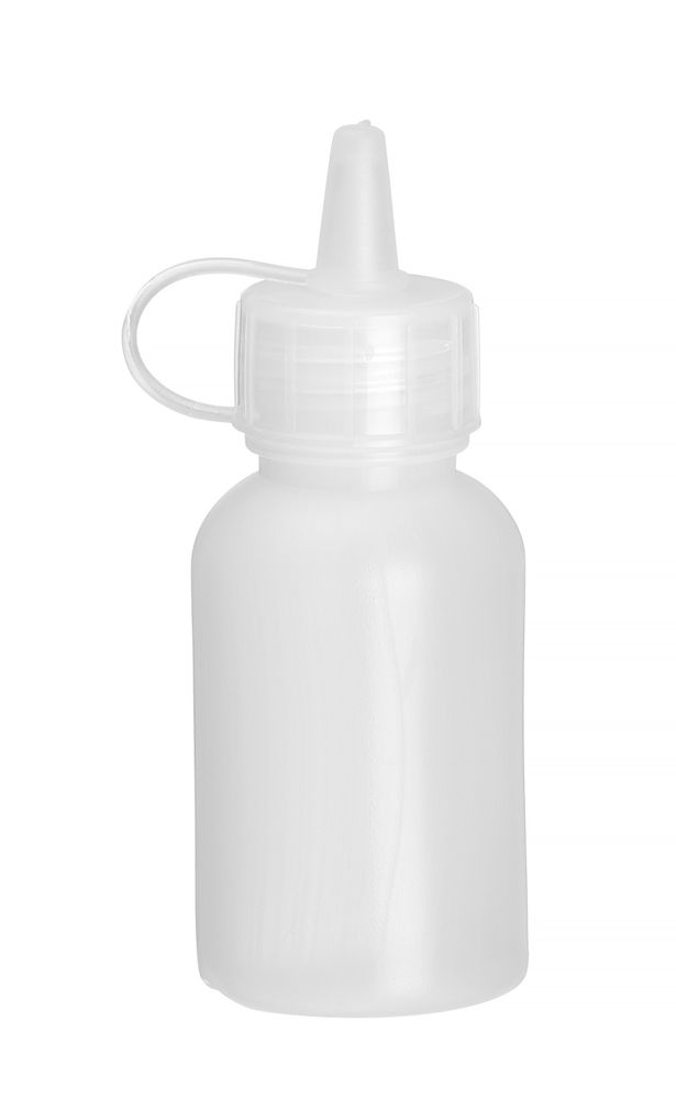 Mini flacon distributeur - set de 4 pièces, HENDI, 0,05L, Transparent, ⌀35x(H)100mm